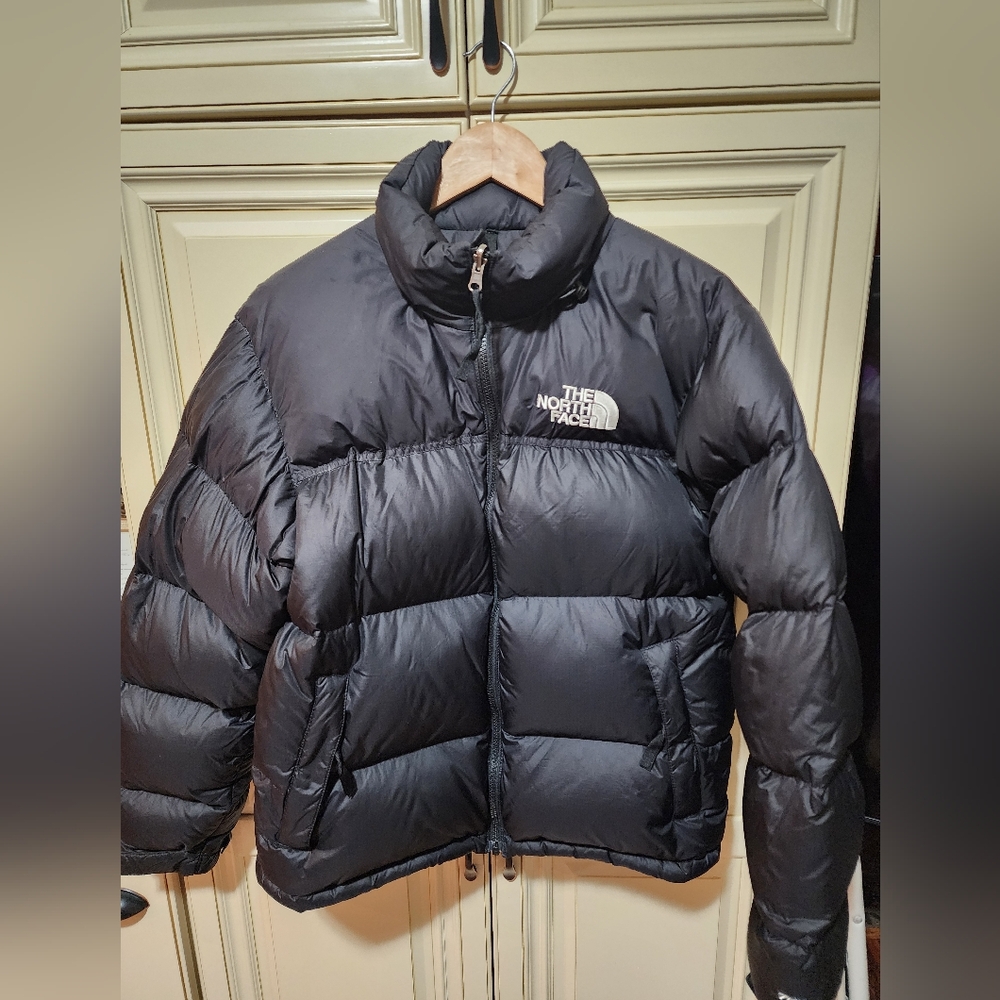 Women's North Face Black Puffer Jacket, Size S
